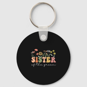 Porte-clés Cadeau de mariage pour la sœur de la mariée