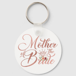 Porte-clés Cadeau de mariage pour maman, mère de la mariée po