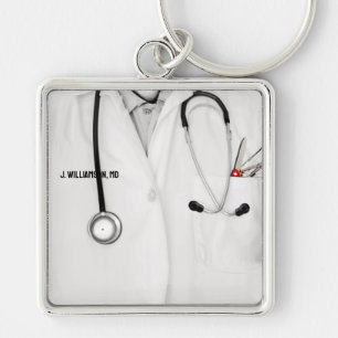 Porte-clés Cadeau de médecin personnalisé