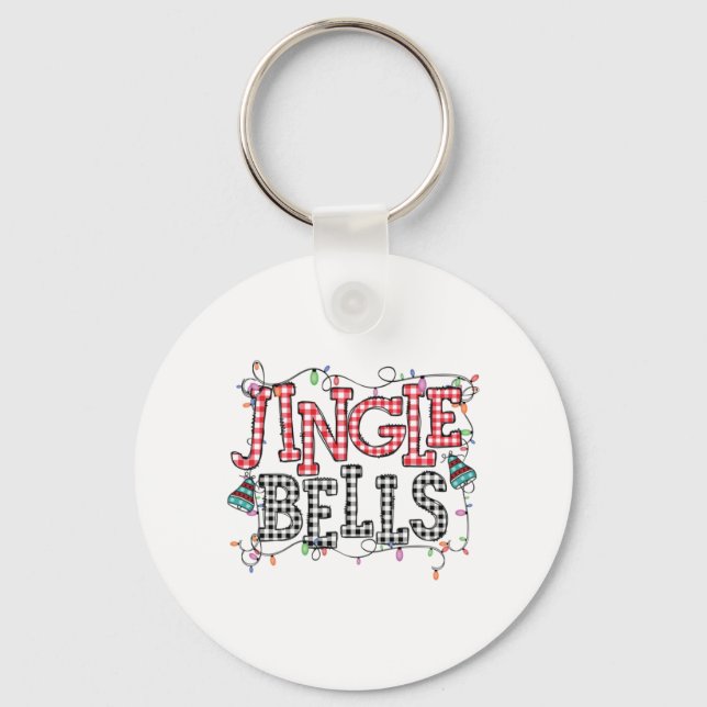 Porte-clés Cadeau de Noël Jingle Bells (Recto)