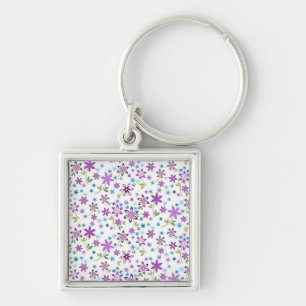 Porte-clés Cadeau de Noël mignonne Floral Ditsy