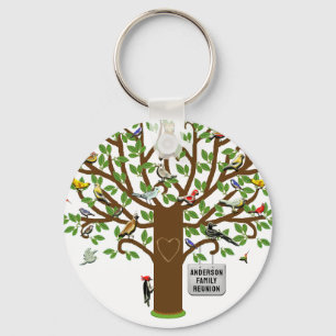 Porte-clés Cadeau de Réunion de Famille