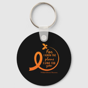 Porte-clés Cadeau de sensibilisation à la sclérose en plaques