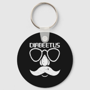 Porte-clés Cadeau de sensibilisation Diabeetus Beard Diabète