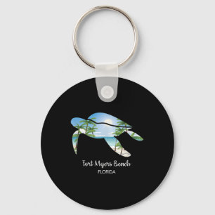 Porte-clés Cadeau de souvenir de la plage de Fort Myers ou de