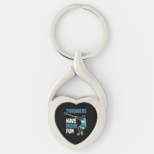 Porte-clés Cadeau de sport de lancer de marteau d'athlétisme