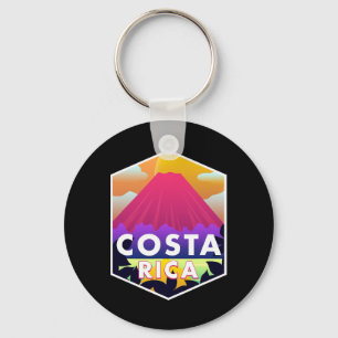 Porte-clés Cadeau de voyage de vacances au Costa Rica Surf 
