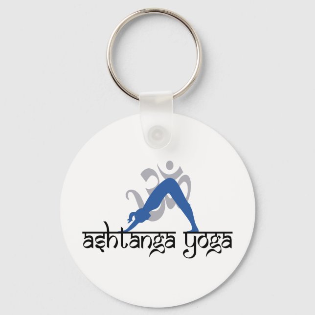 Porte-clés Cadeau de Yoga Ashtanga (Recto)