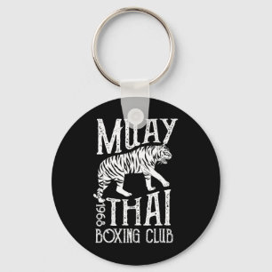 Porte-clés Cadeau d'entraînement de club de kickboxing Tiger
