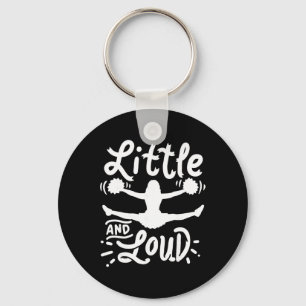 Porte-clés Cadeau d'équipe de meneuse de claque petite et bru