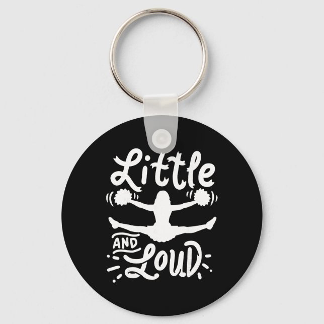 Porte-clés Cadeau d'équipe de meneuse de claque petite et bru (Recto)