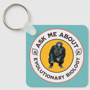 Porte-clés Cadeau d'humour de nerd sur l'évolution drôle de b