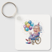 Cadeau drôle d'anniversaire pour grand-mère âgée p