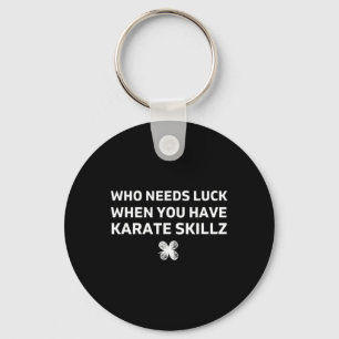 Porte-clés Cadeau drôle de Saint-Patrick de karaté