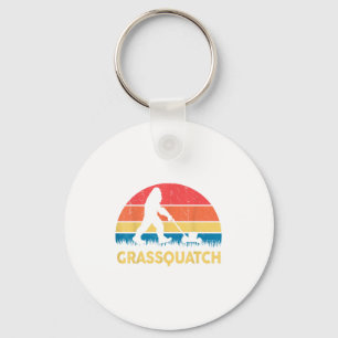 Porte-clés Cadeau drôle de tondeuse à gazon Papa Grquatch Big