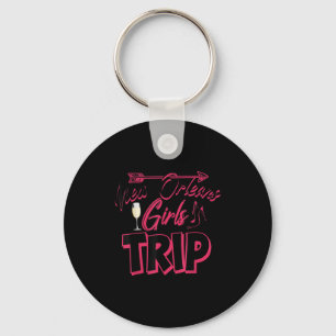 Porte-clés Cadeau drôle de voyage de filles à la Nouvelle-Orl
