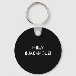 Porte-clés Cadeau drôle et mignon de Cinco De Mayo Holy Guaca