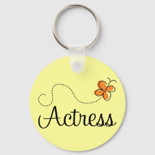 Porte-clés Cadeau du logo de l'actrice
