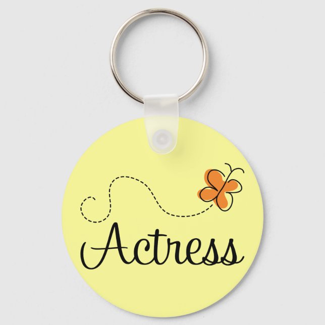 Porte-clés Cadeau du logo de l'actrice (Recto)