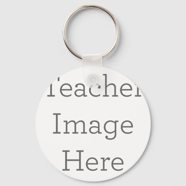 Porte-clés Cadeau du Porte - clé d'image de l'enseignant pers (Recto)
