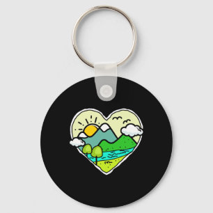 Porte-clés Cadeau jour des terres Hommes Femmes - Save the Pl