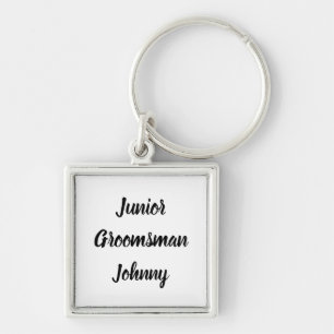 Porte-clés Cadeau Junior Groomsman Personnalisé Nom Cadeaux M