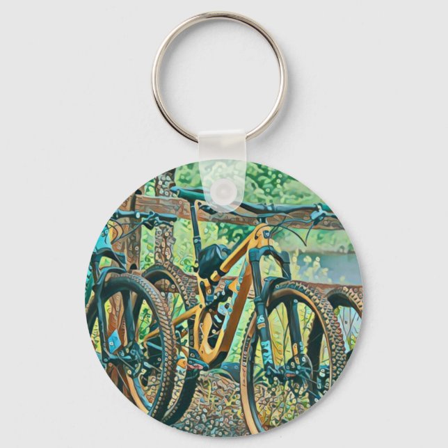 Porte-clés Cadeau Lover Cycling (Recto)