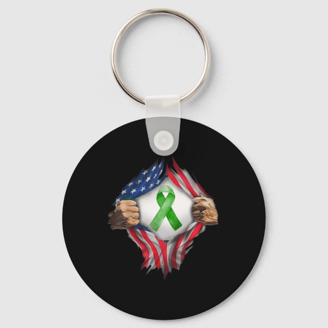 Porte-clés Cadeau Maladie Pour Patients Dialysés Guerrier (Recto)