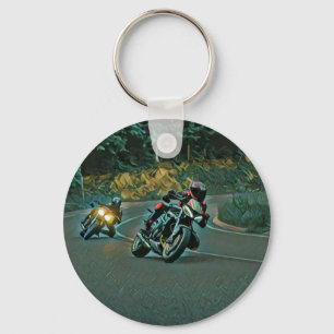 Porte-clés Cadeau moto