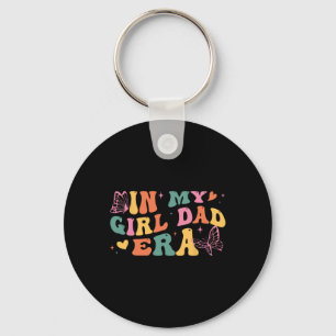 Porte-clés Cadeau Papillon Rétro Pour Papa Et Fille Dans Mon