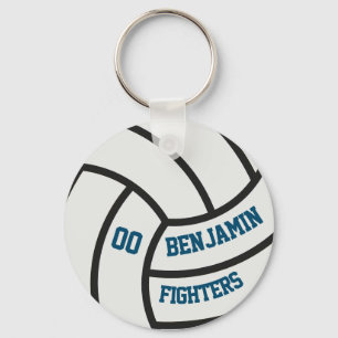 Porte-clés Cadeau personnalisé de volley-ball pour garçons et
