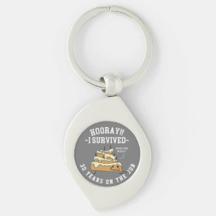 Porte-clés Cadeau personnalisé pour l'anniversaire de travail
