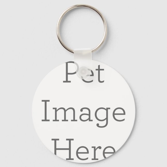 Porte-clés Cadeau Porte - clé personnalisé pour animaux domes (Recto)