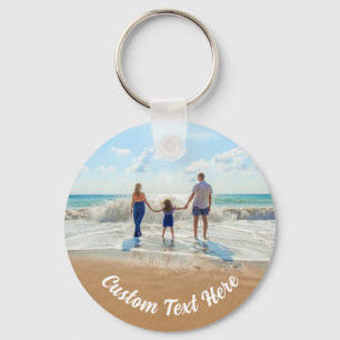 Porte-clés Cadeau Porte - clé photo personnalisé avec vos pho