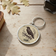 Cadeau pour amateur d'oiseaux Raven vintage Dark A