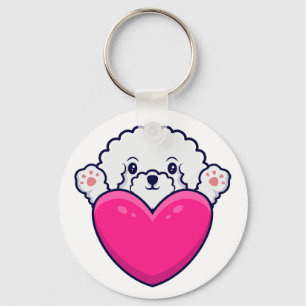 Porte-clés Cadeau pour amoureux de chiots Maman de sauvetage