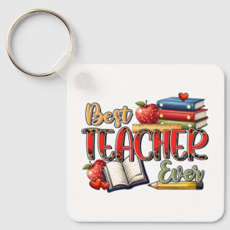 Porte-clés Cadeau pour Enseignant | Meilleur Enseignant Jamai