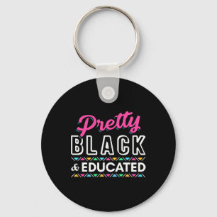 Porte-clés Cadeau pour femmes noires jolies et éduquées d'Afr