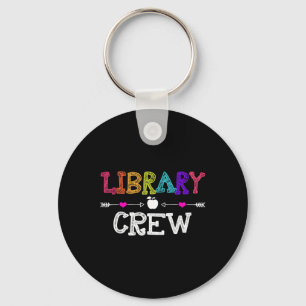 Porte-clés Cadeau pour l'enseignant de l'équipe de la bibliot