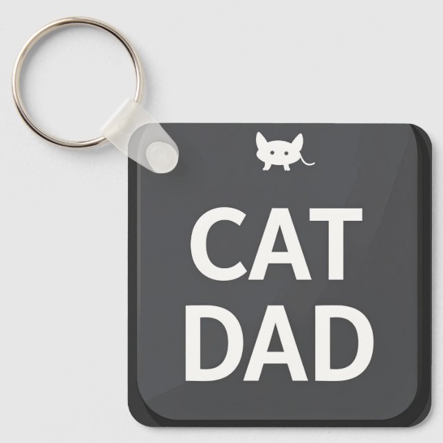 Porte-clés cadeau pour papa (Recto)