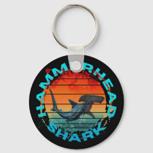 Porte-clés Cadeau pour pêcheurs de requins marteaux amateur d