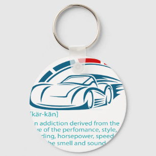 Porte-clés Cadeau pour un amateur de Funny Car - Définition d