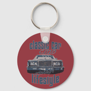 Porte-clés cadeau pour un club de voiture classique amateur d
