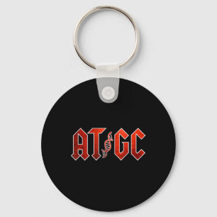 Porte-clés Cadeau Prof de Science Drôle Adn Atgc T Shirt