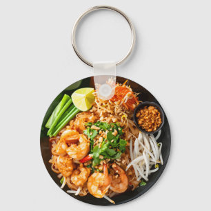 Porte-clés Cadeau promotionnel sur le thème du plat de nouill
