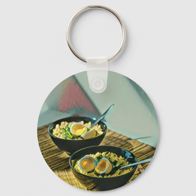 Porte-clés Cadeau Ramen japonais (Recto)