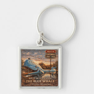 Porte-clés Cadeau souvenir de la Baleine Bleue Catoosa Route