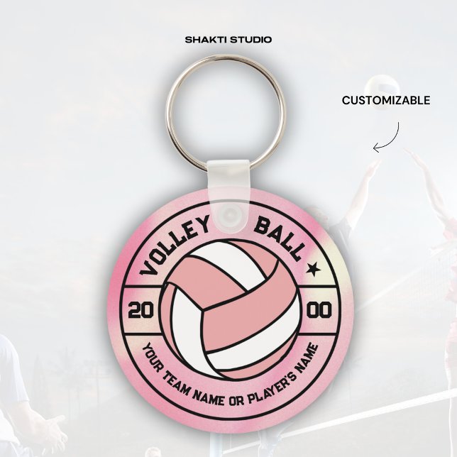 Porte-clés Cadeau Souvenir de Volleyball Féminin R (Créateur téléchargé)