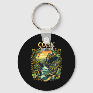 Porte-clés Cadeau souvenir irlandais Voyage Vacances Irlande