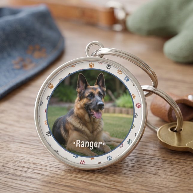 Porte-clés Cadeau Souvenir Photo d'Animal de Compagnie Emprei (Créateur téléchargé)
